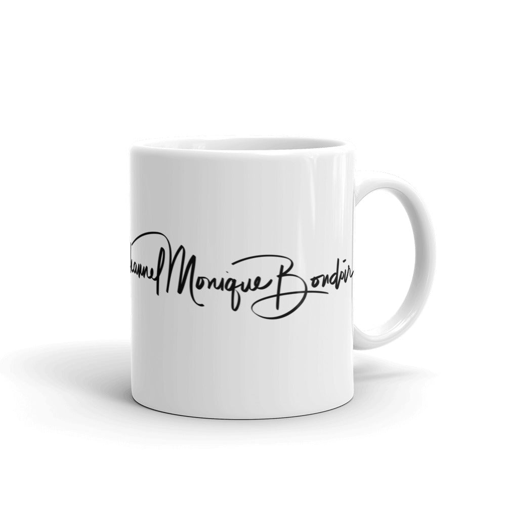 Studio Name- White glossy mug